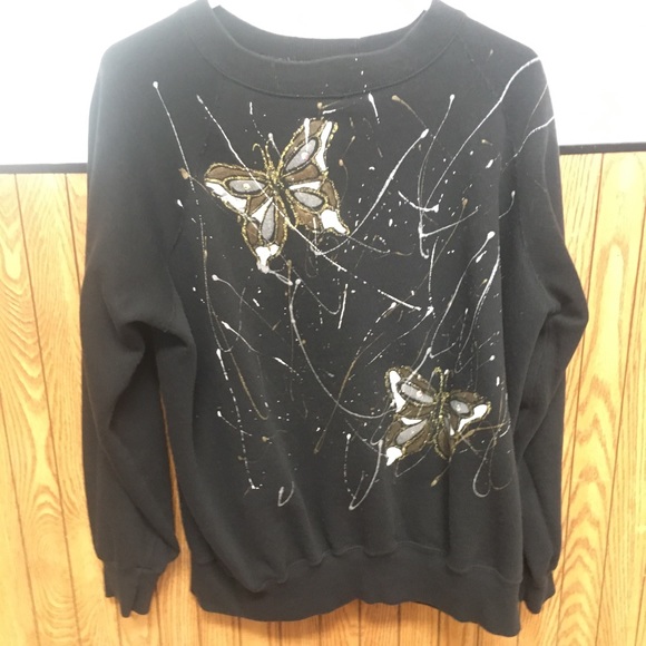 Unknown Laundry Tops - 🧺 Unknown Laundry - vintage handmade sweatshirt